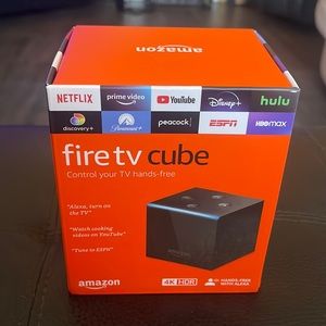FIRE TV CUBE. NEW Sealed box never opened.